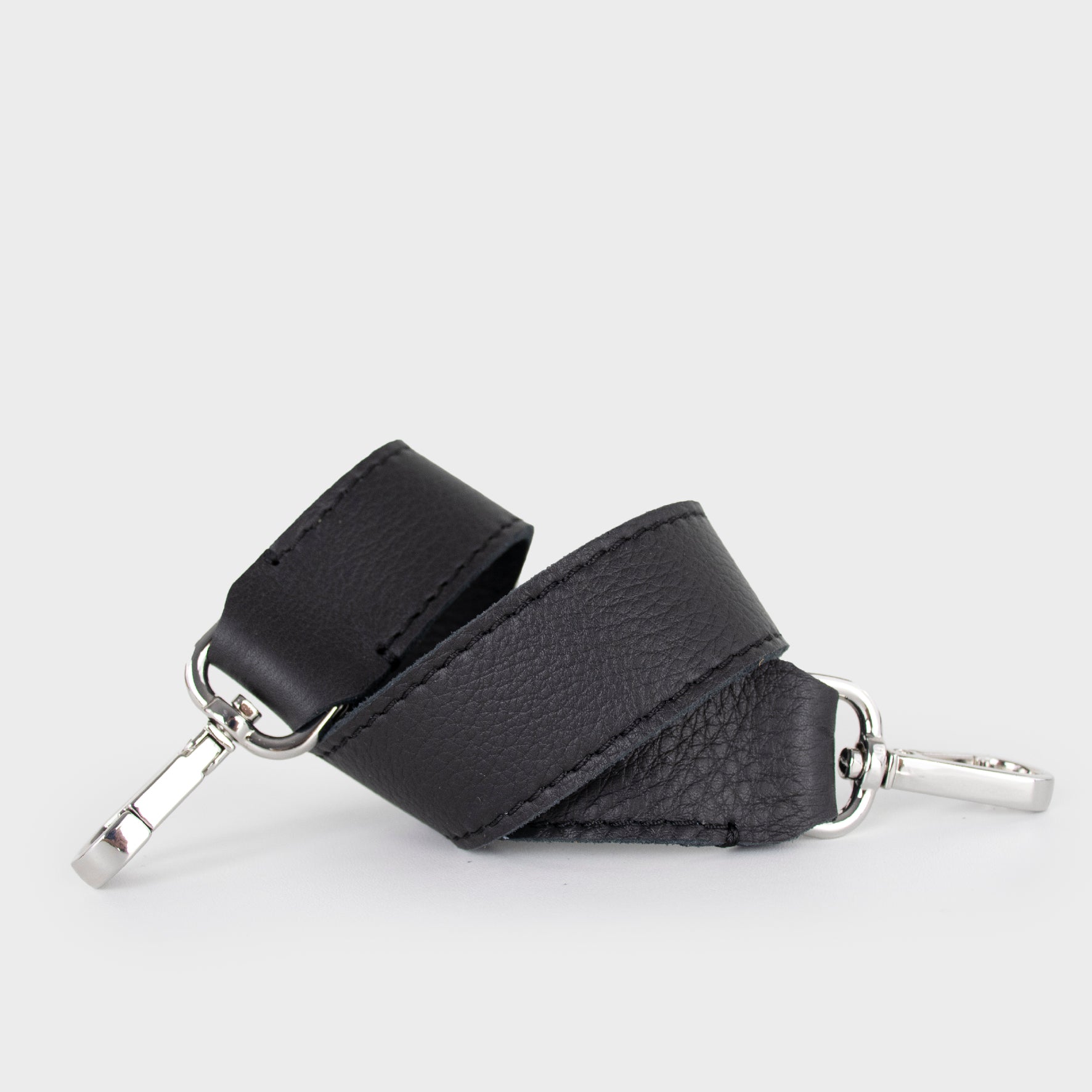 shoulder strap - leather strap - black strap