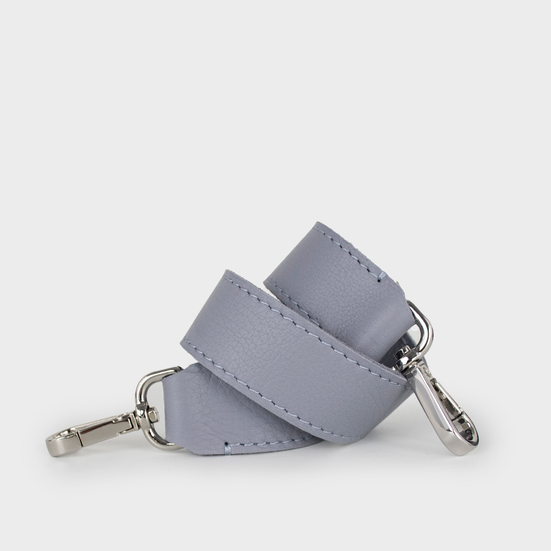 shoulder strap - leather strap - lavander strap