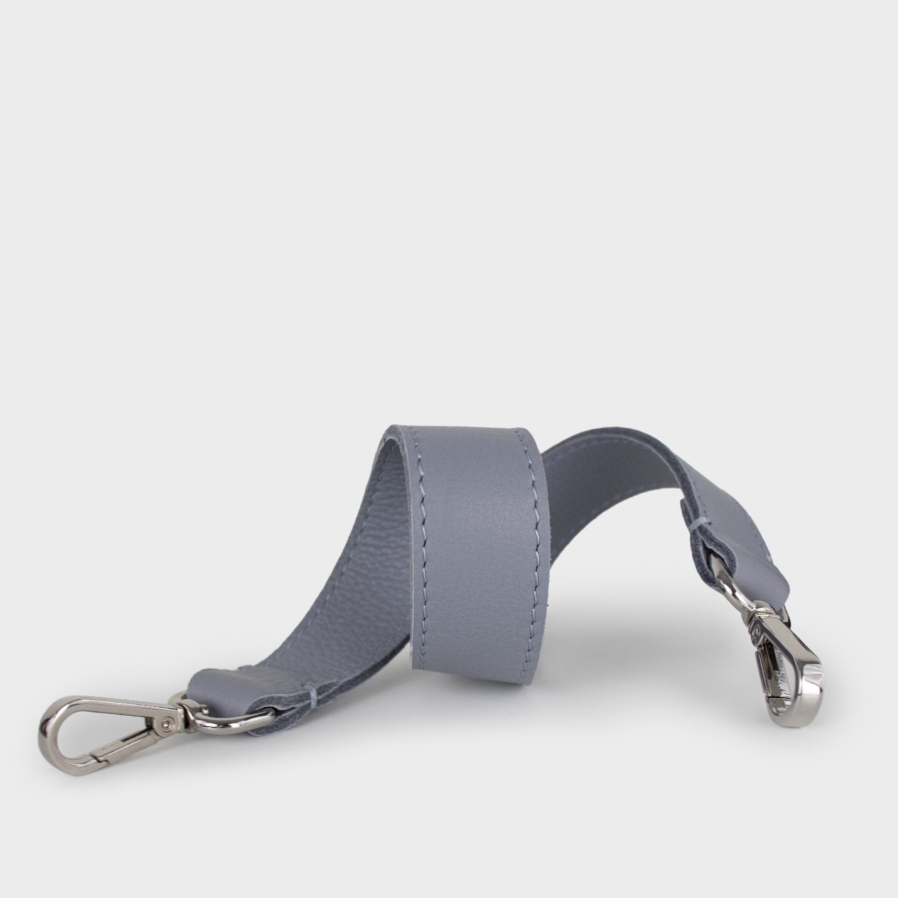 shoulder strap - leather strap - lavander strap