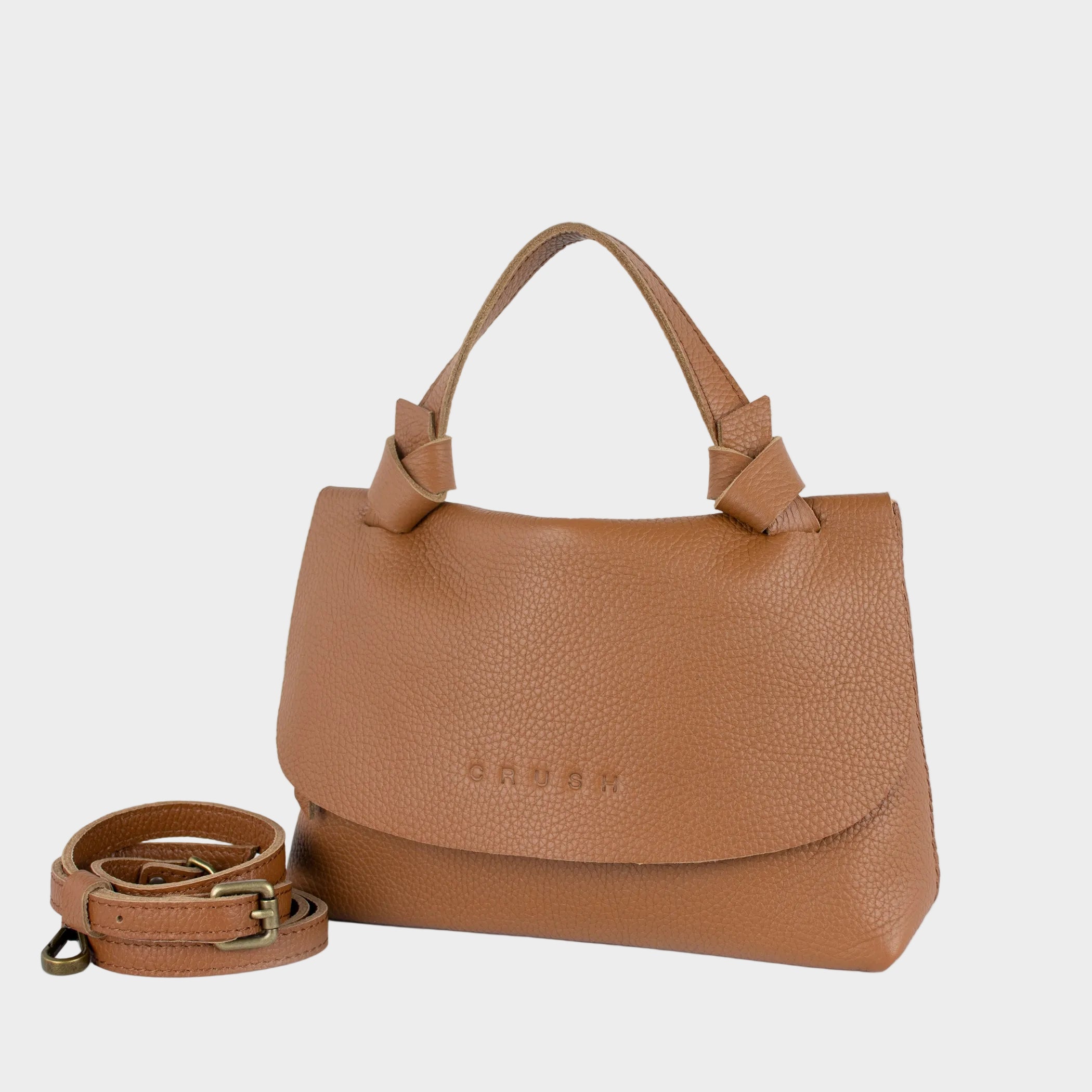 Bolso bandolera de piel - Elna