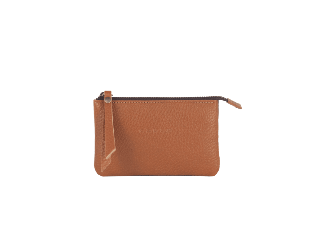 Gina - Soft Leather Wallet - Small - Tan
