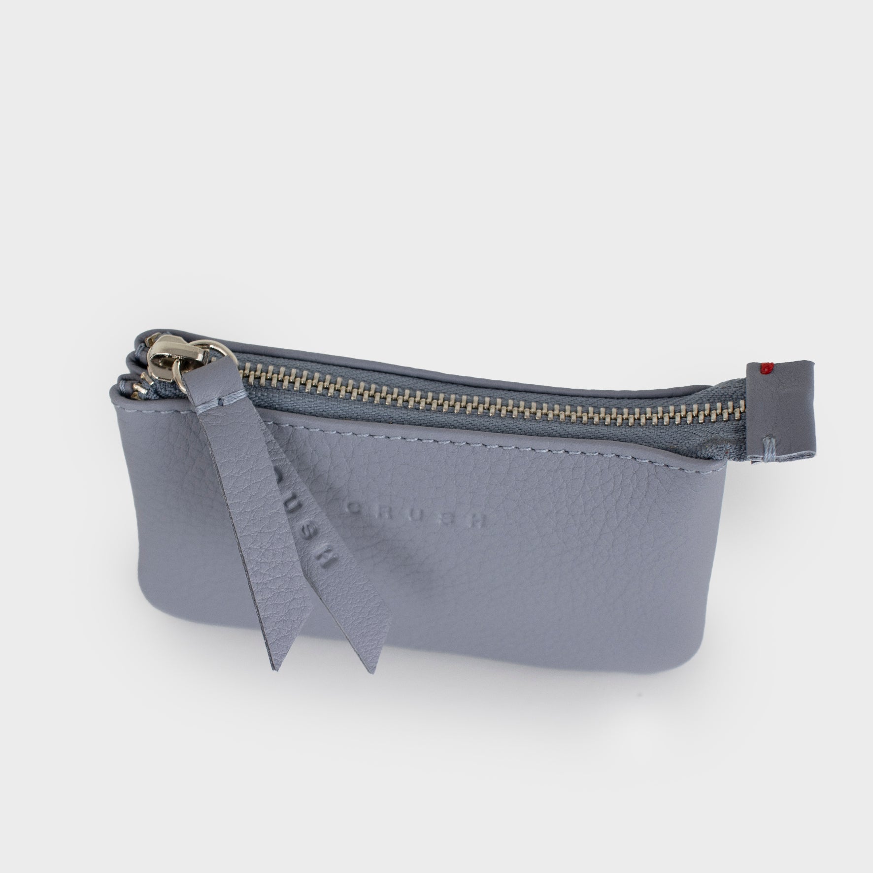 leather wallet - lavander wallet