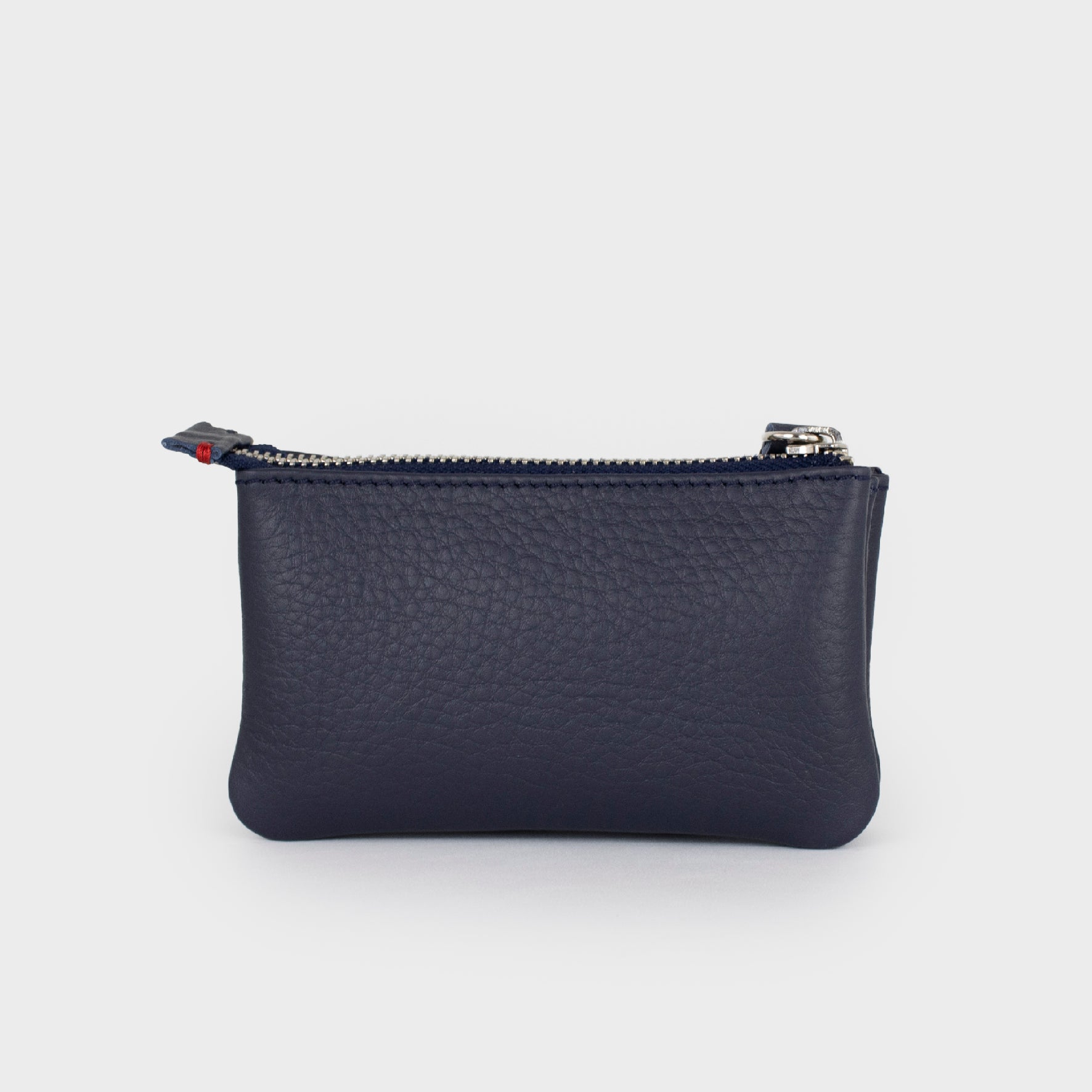 leather wallet - blue wallet