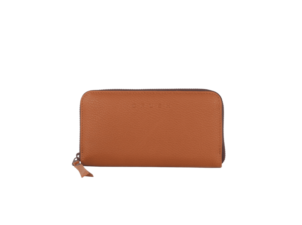 leather purse - tan purse