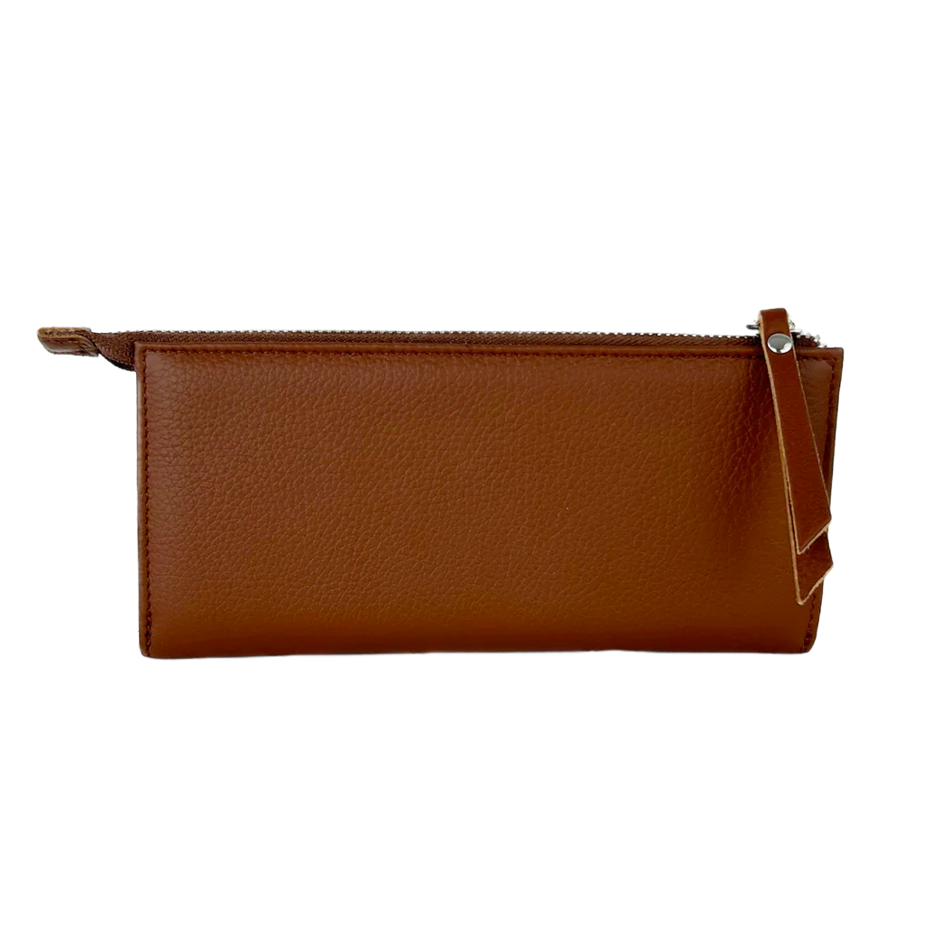 Full Grain Leather Wallet Tan - Asha