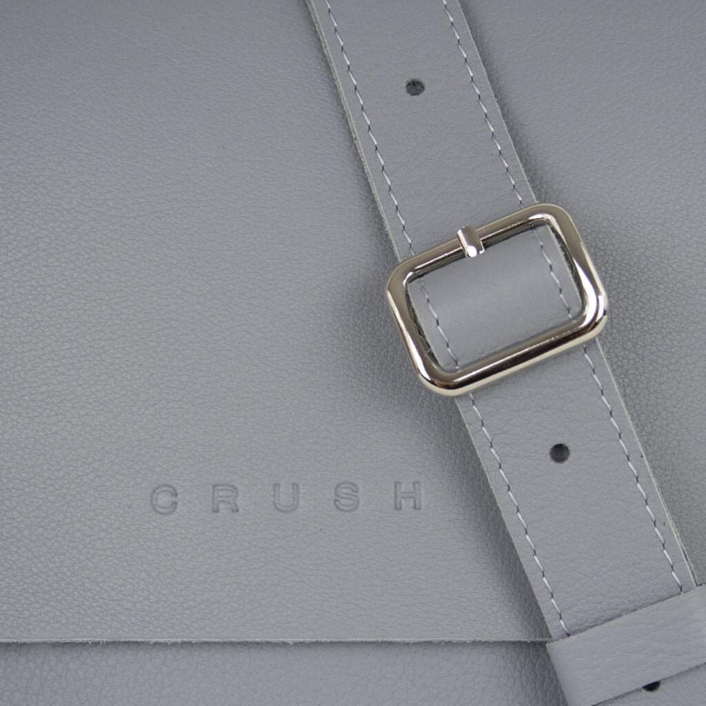 leather bag - lavander bag