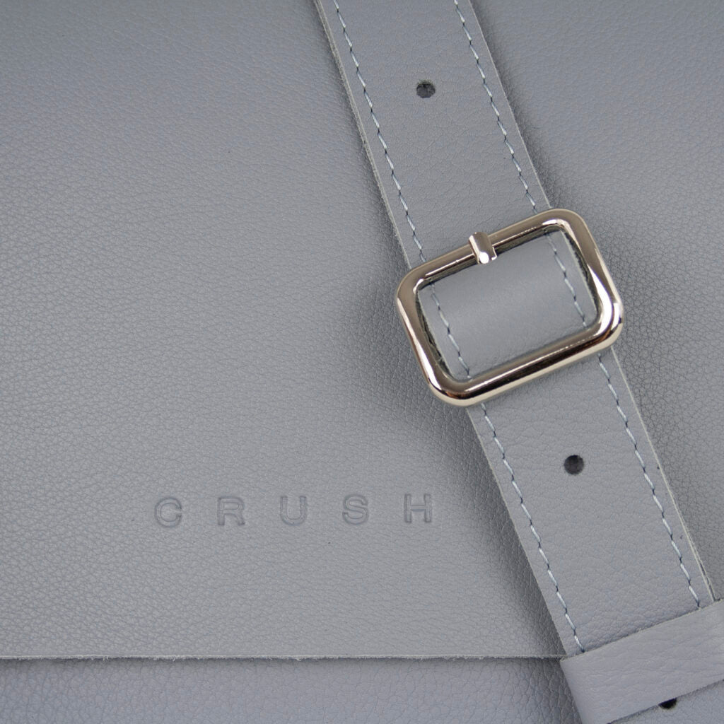 leather bag - lavander bag