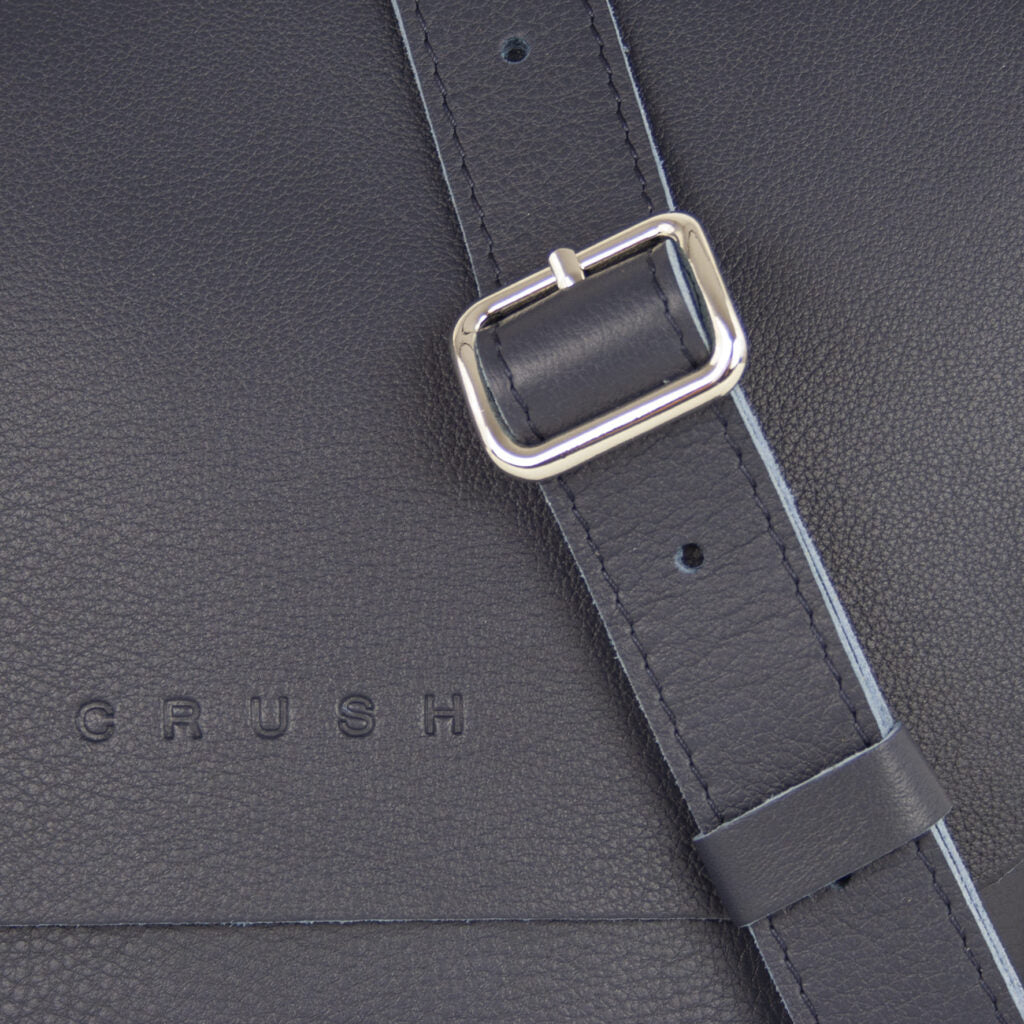 leather bag - blue bag
