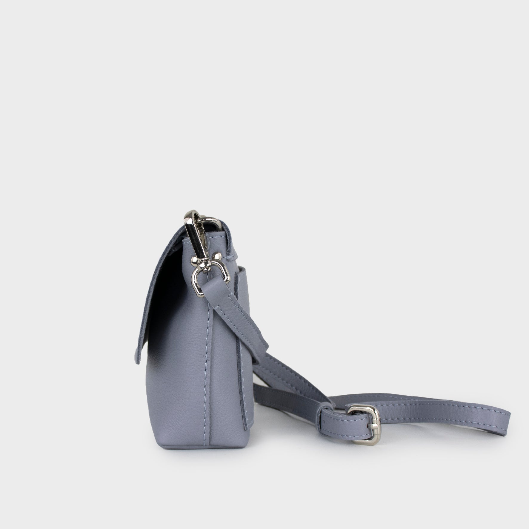 leather bag - lavander bag