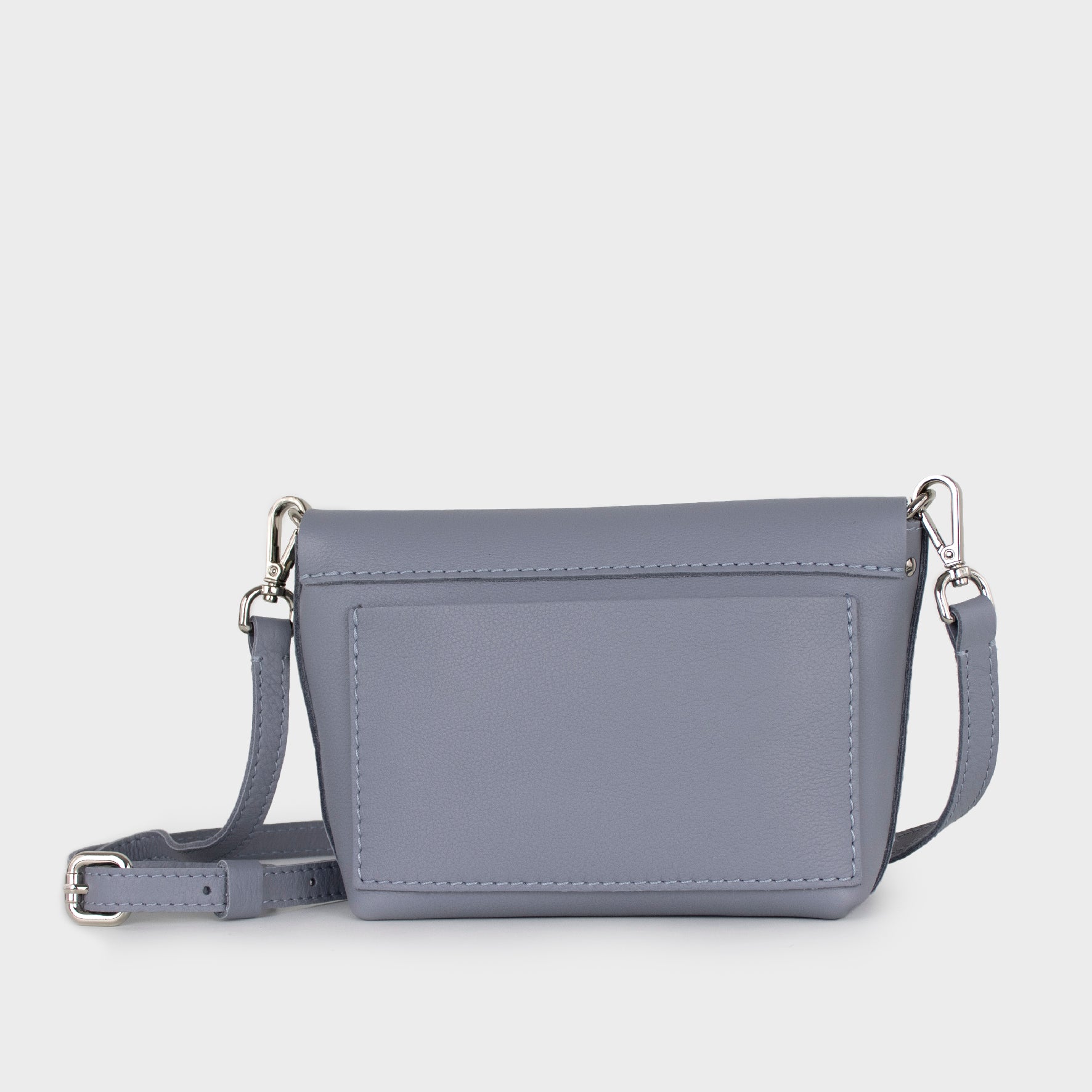 leather bag - lavander bag