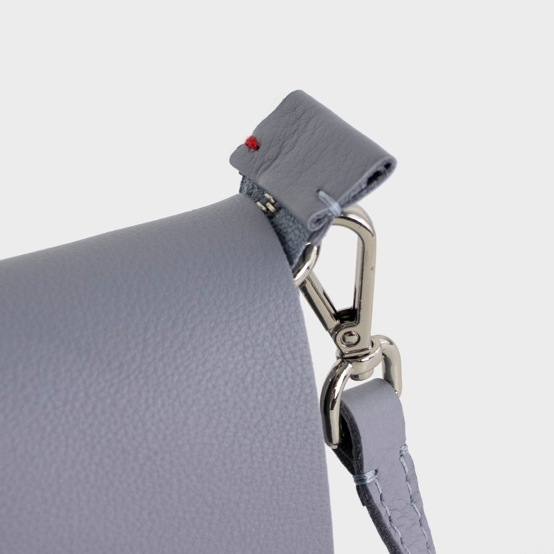 leather bag - lavander bag