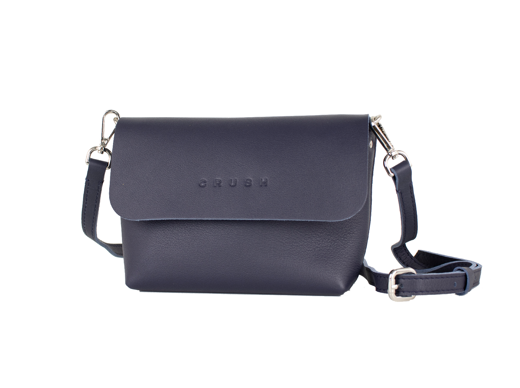 leather bag - blue bag
