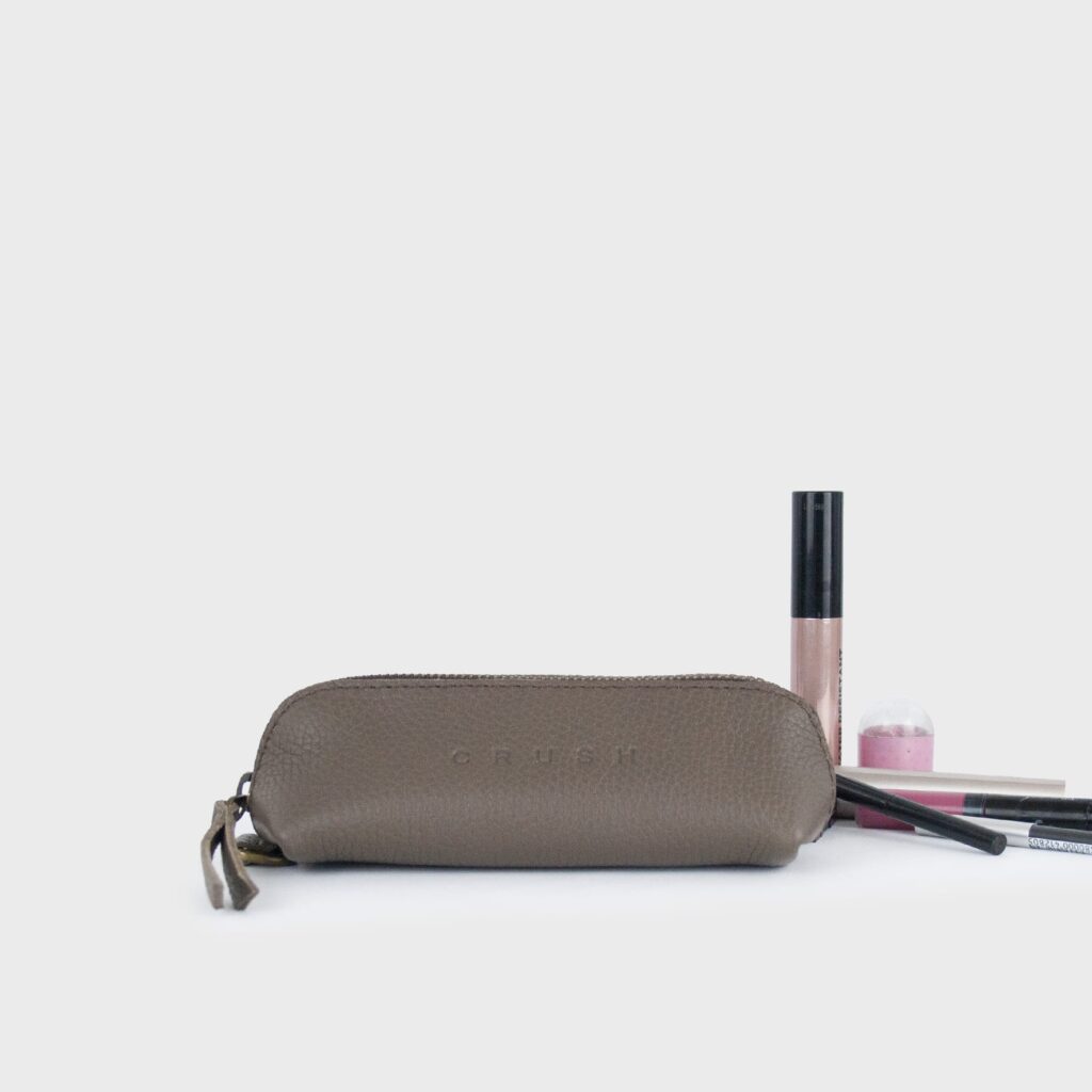 leather purse - brown purse
