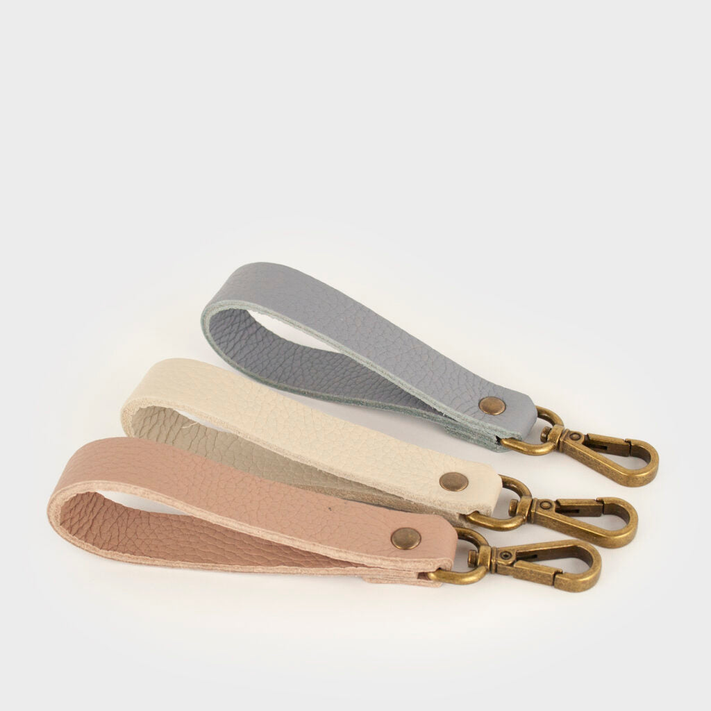 short straps - leather straps - different colors