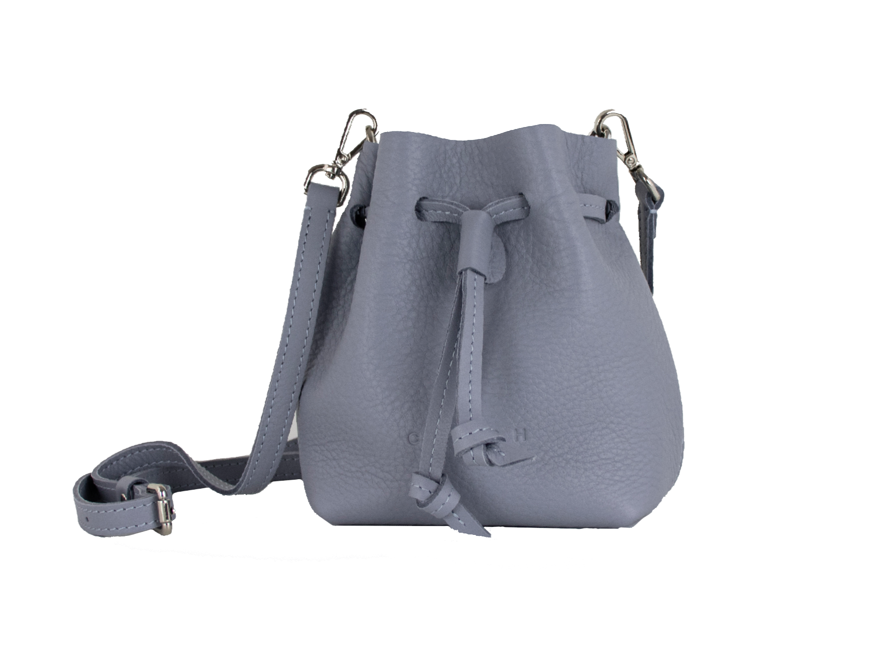 leather bag - lavander bag