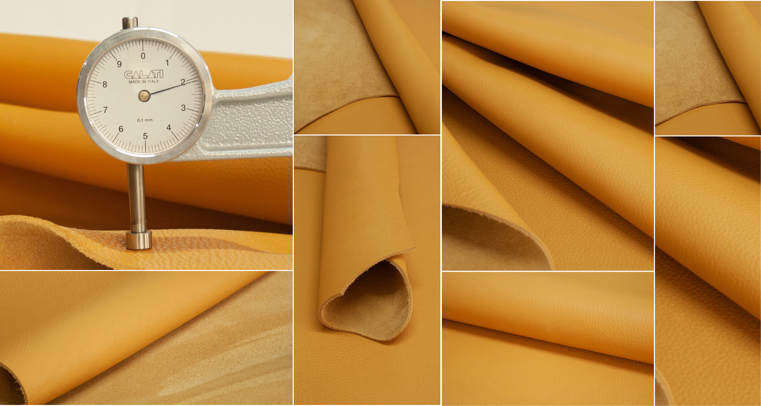 fabric leather - leather design - golden fabric