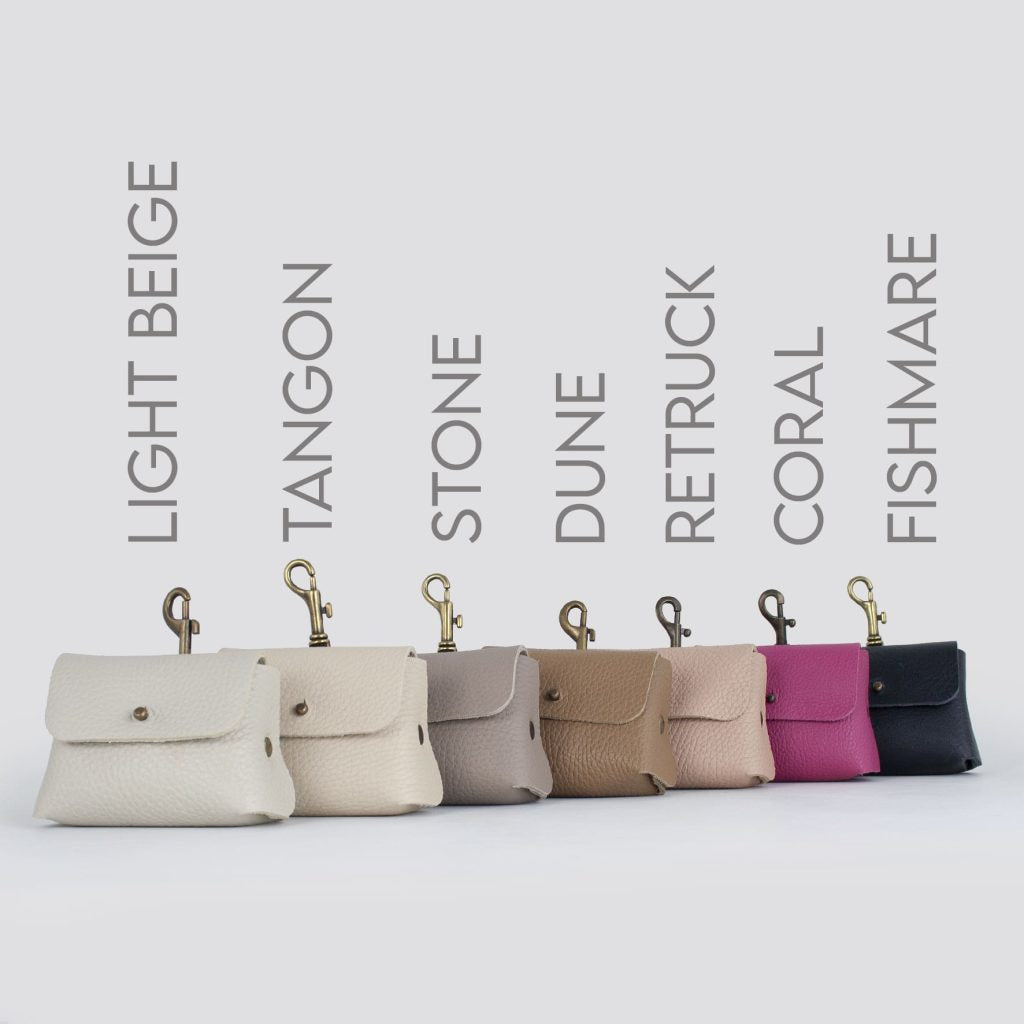 leather wallet - tiny colors