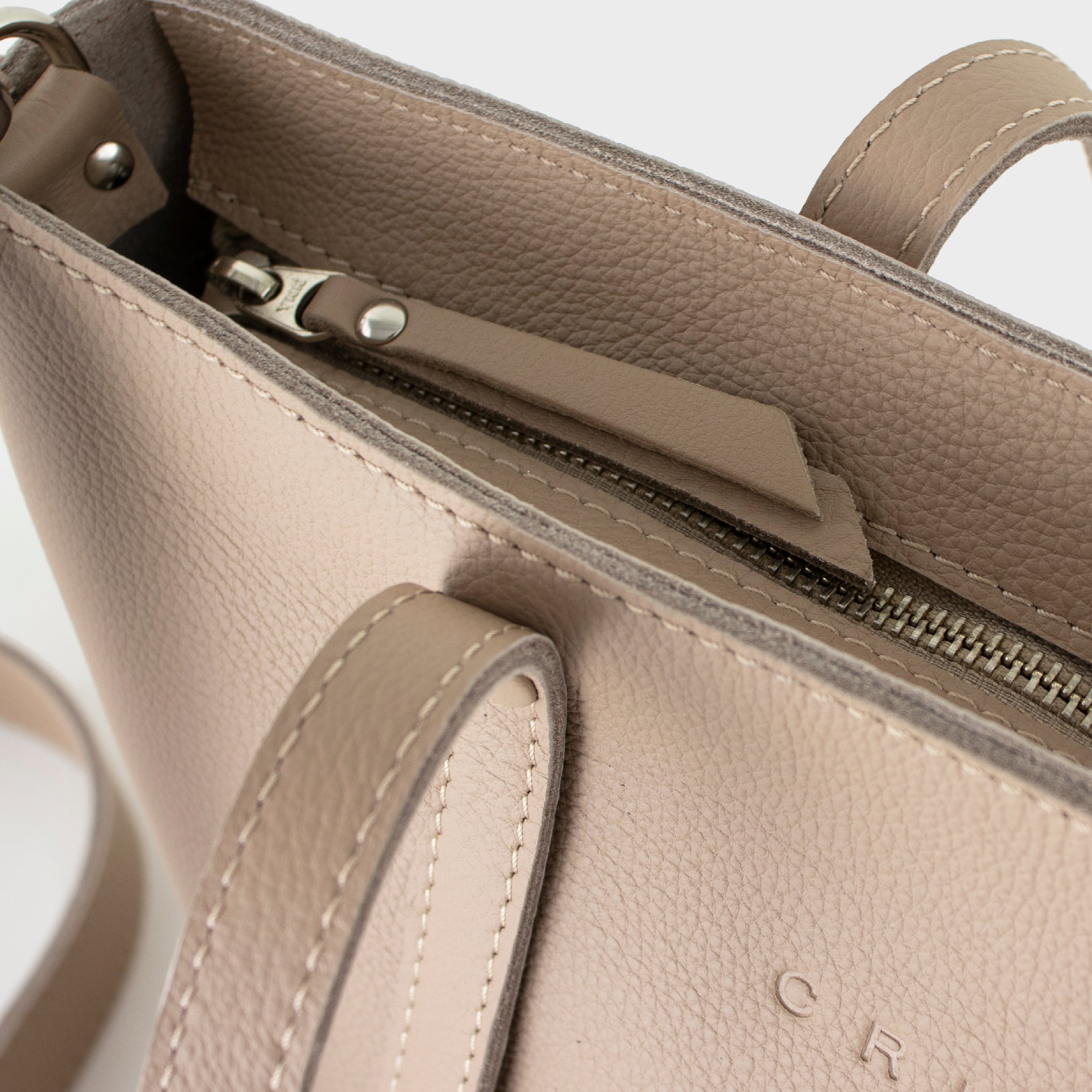 Leder-Einkaufstasche für Damen Land M - Jarana Syna