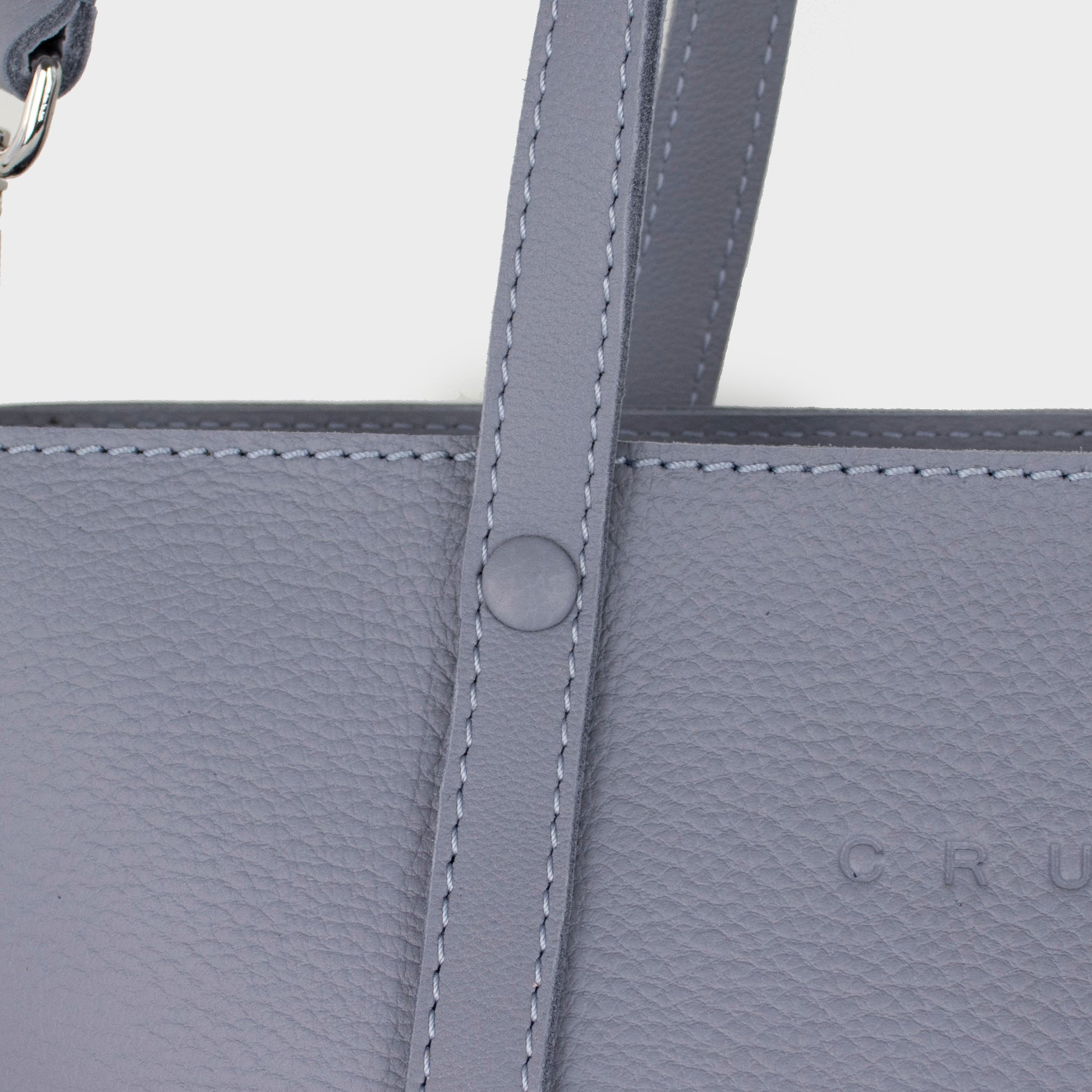 Leather Tote Bag Women Lavander M - Jarana Syna