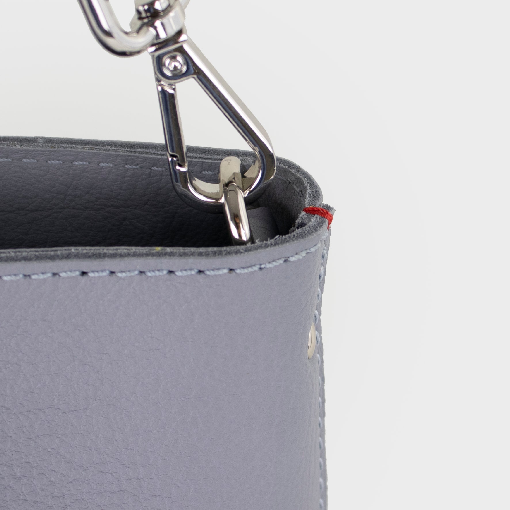 Leather Tote Bag Women Lavander M - Jarana Syna