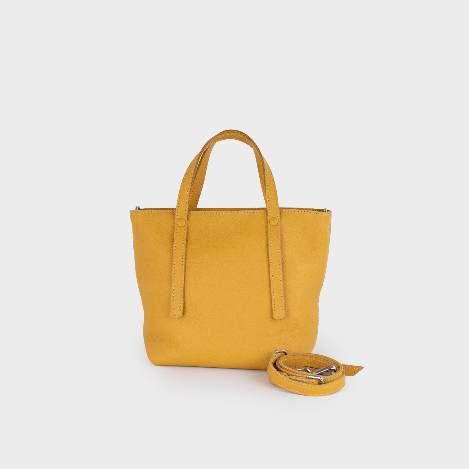 Leather Tote Bag Women Golden S - Jarana Syna