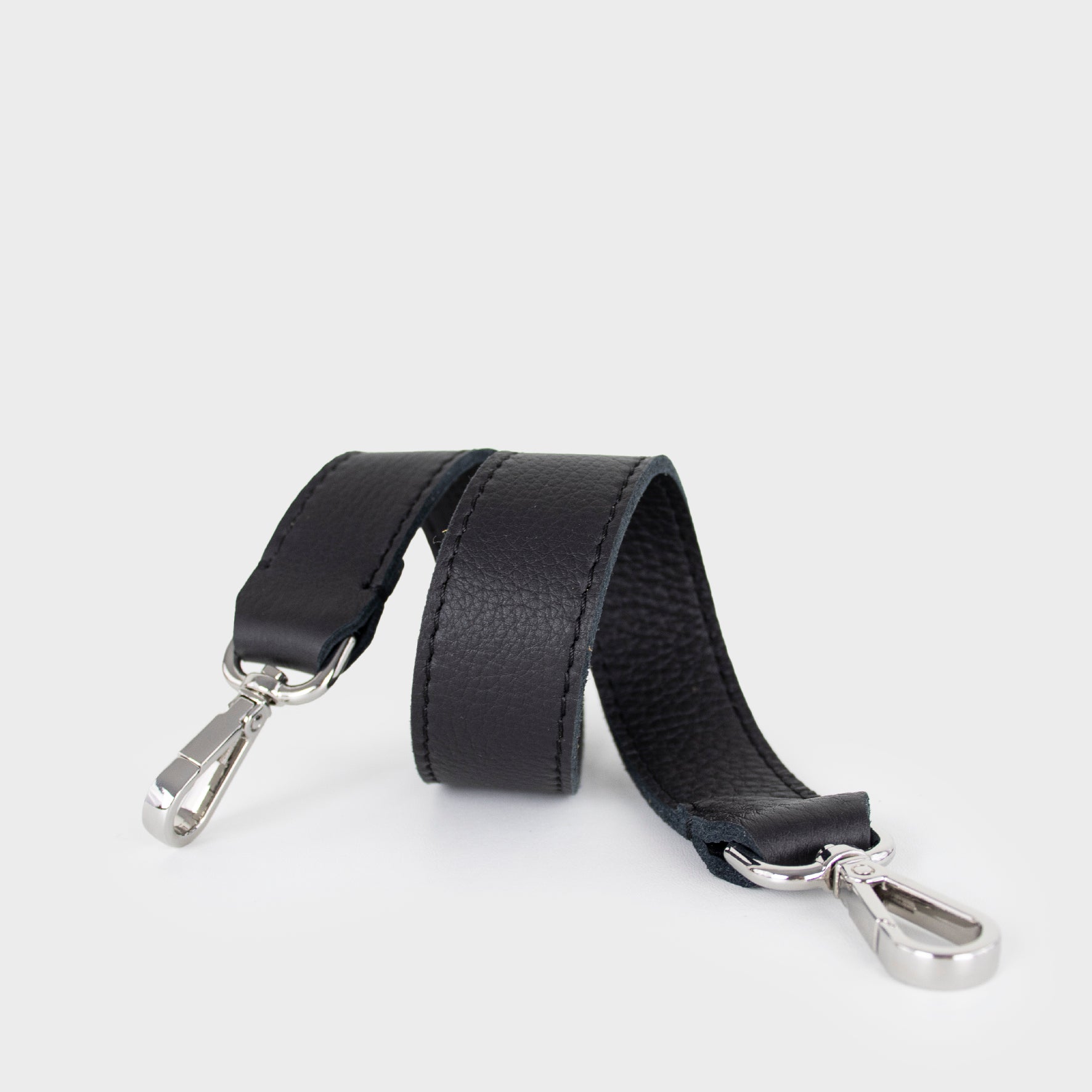 shoulder strap - leather strap - black strap