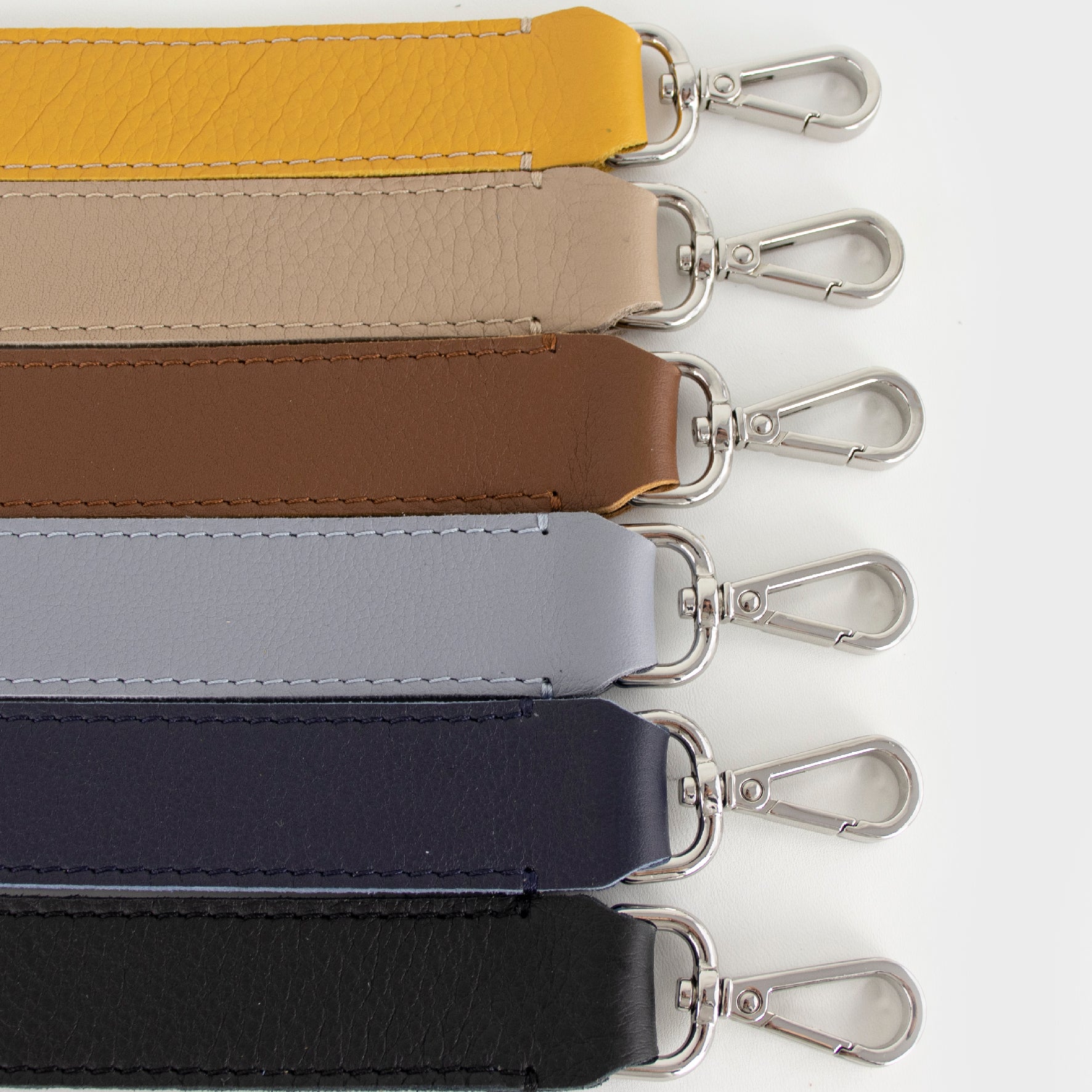 shoulder straps - leather straps - different colours