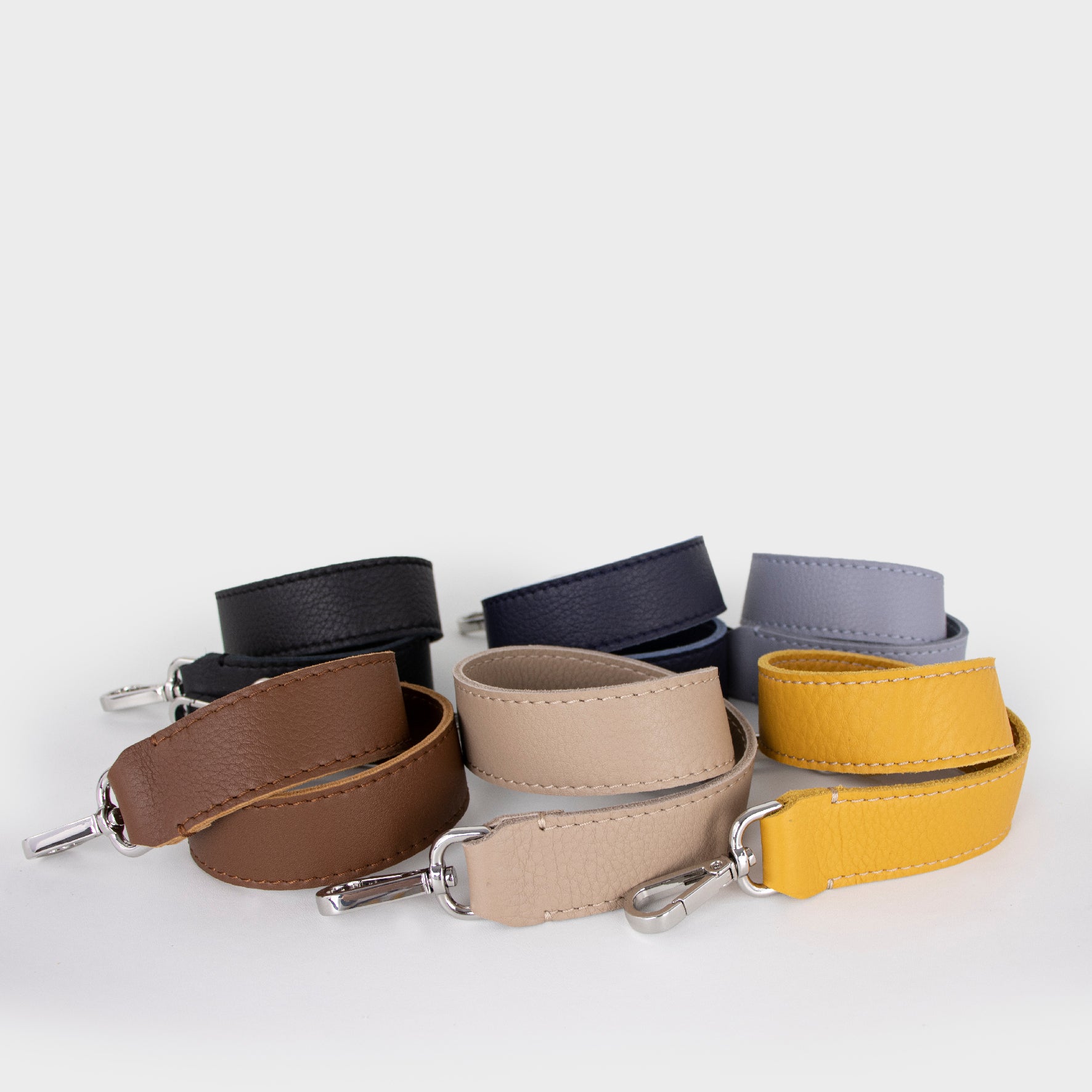 leather straps - diferent colours