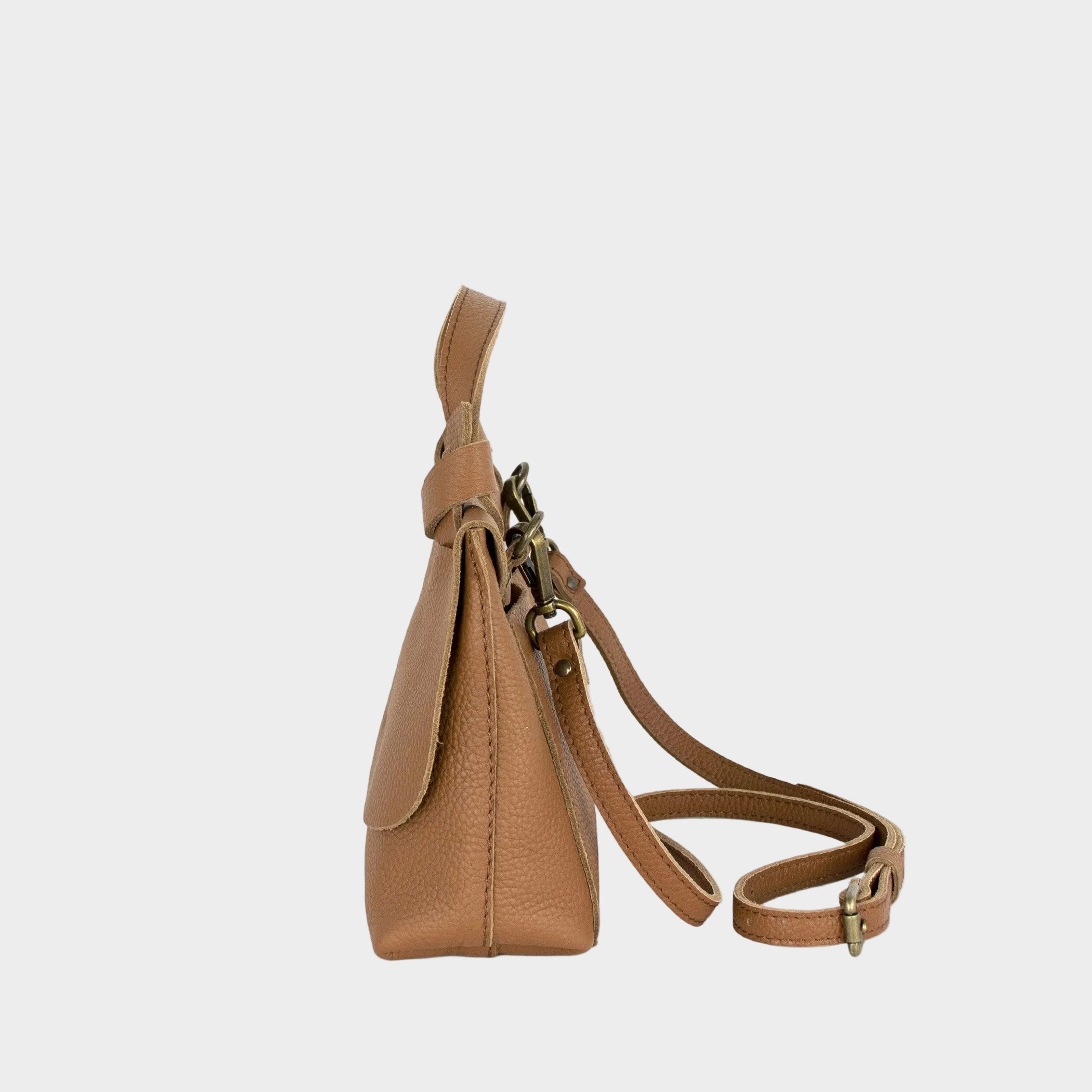 Leather Crossbody Bag - Elna