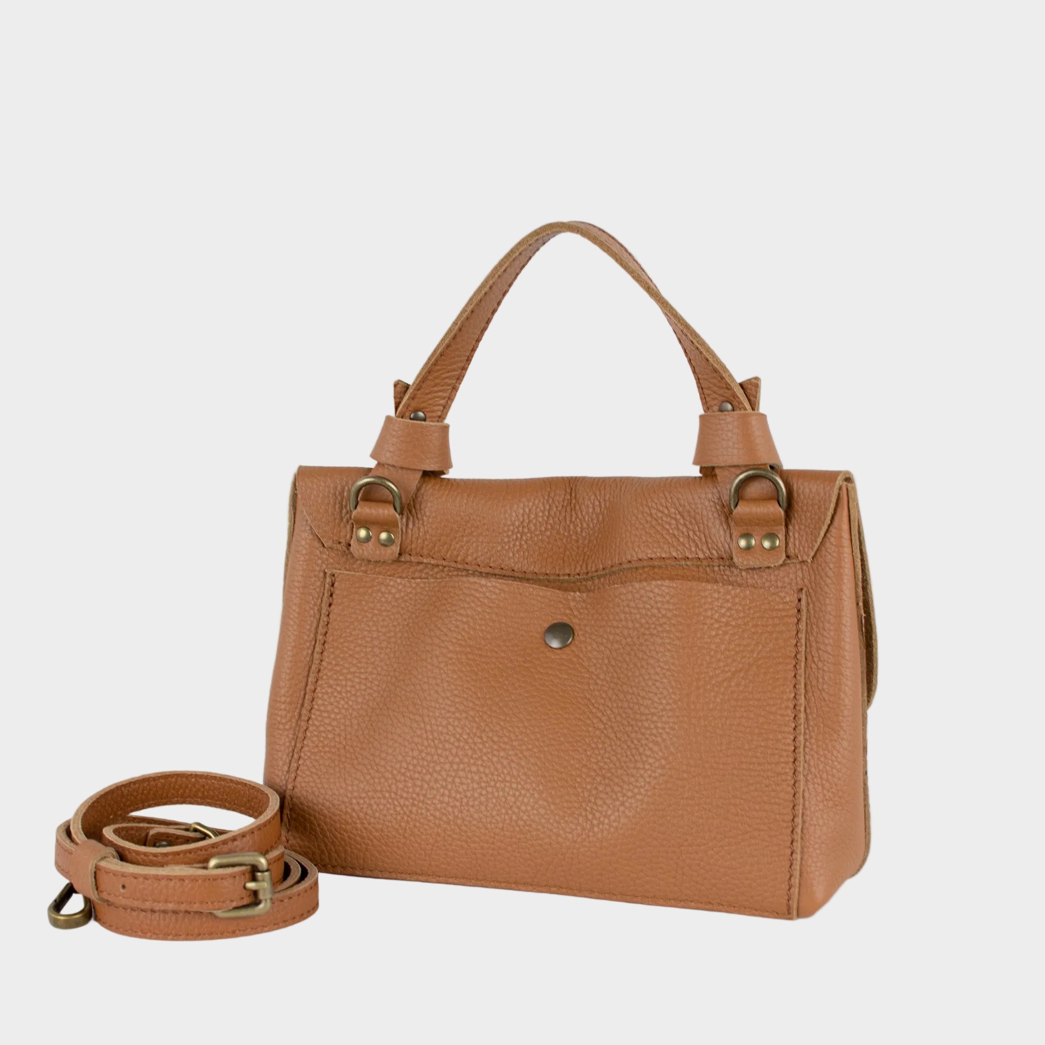 Leather Crossbody Bag - Elna