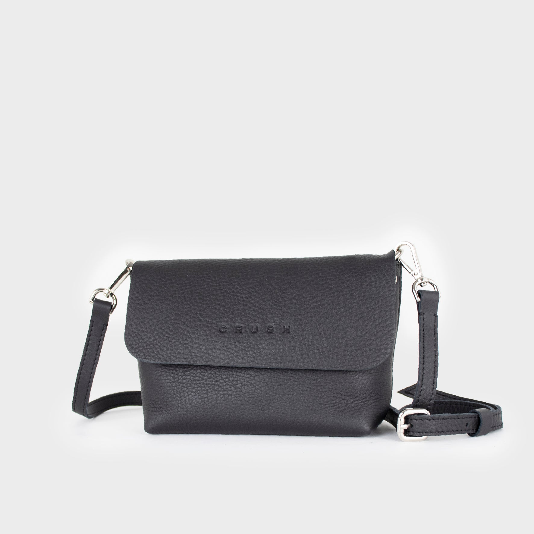 Joy Syna S - Leather Crossbody Bag Women - Black