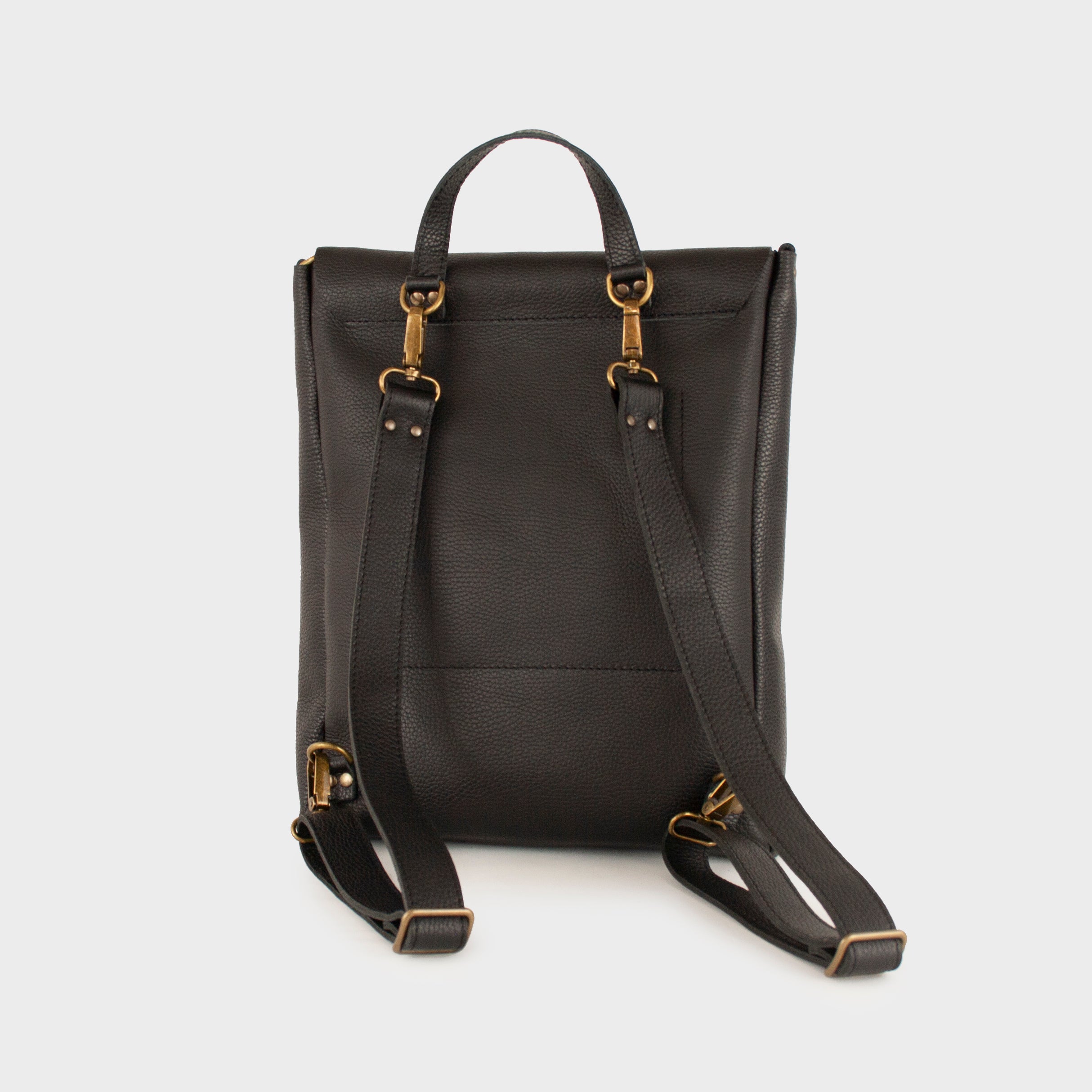 Mochila de cuero unisex