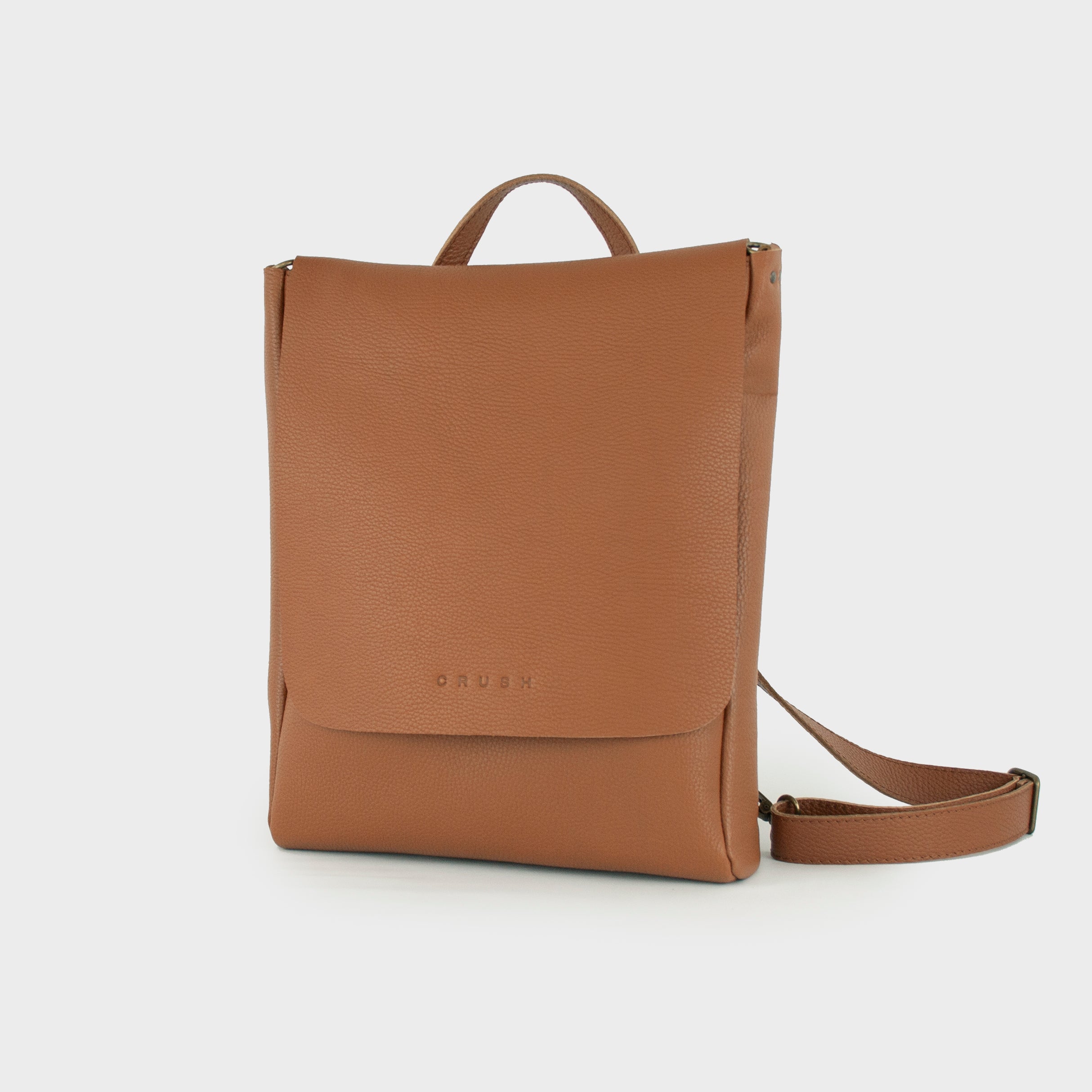 Mochila de cuero unisex
