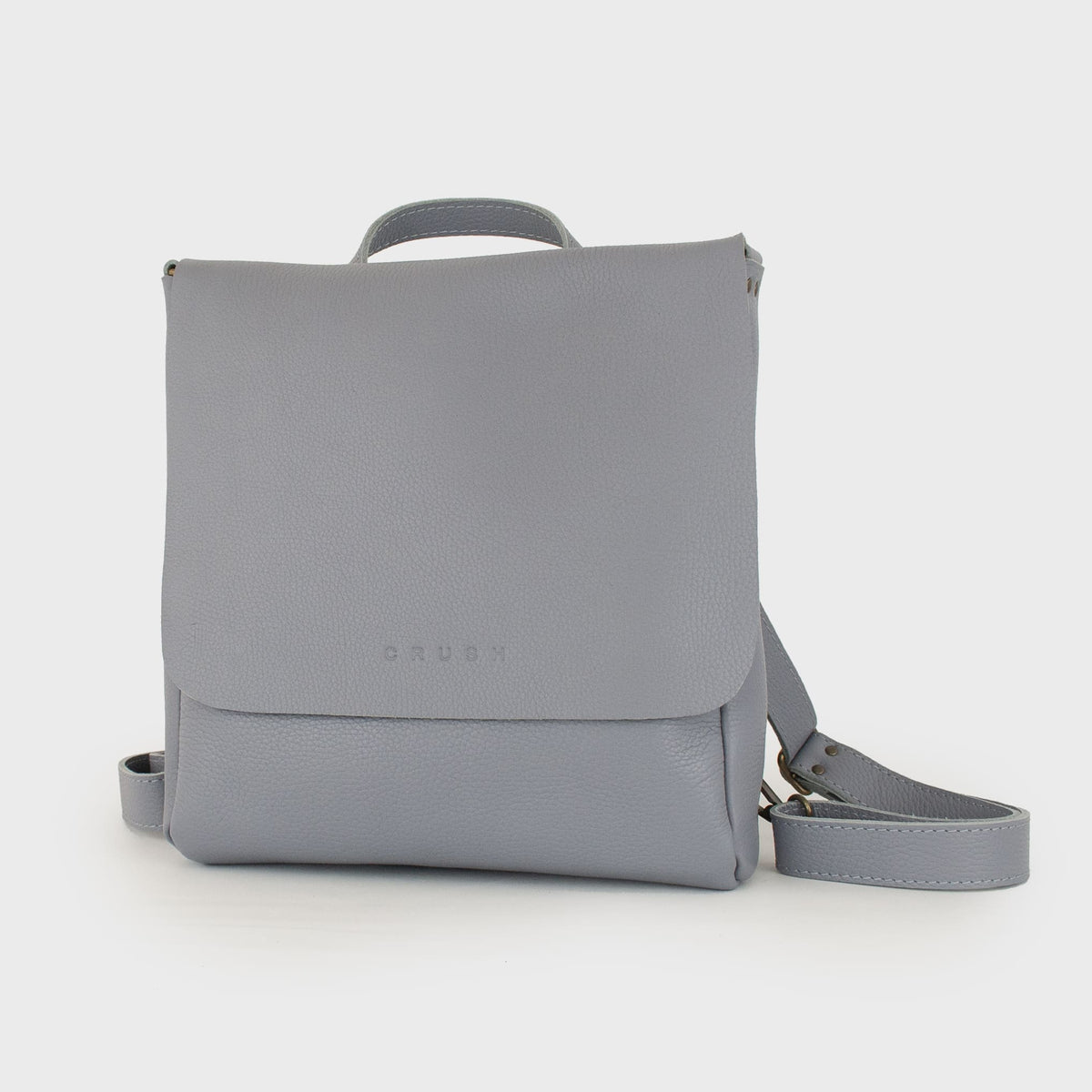 crushed leather backpack Backpack SMALL LEA