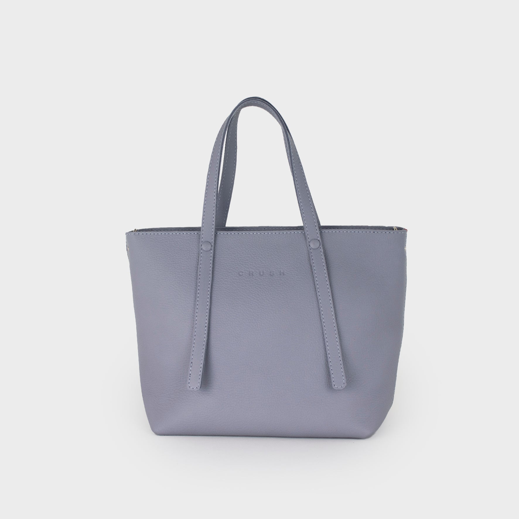 Leather Tote Bag Women Lavander M - Jarana Syna