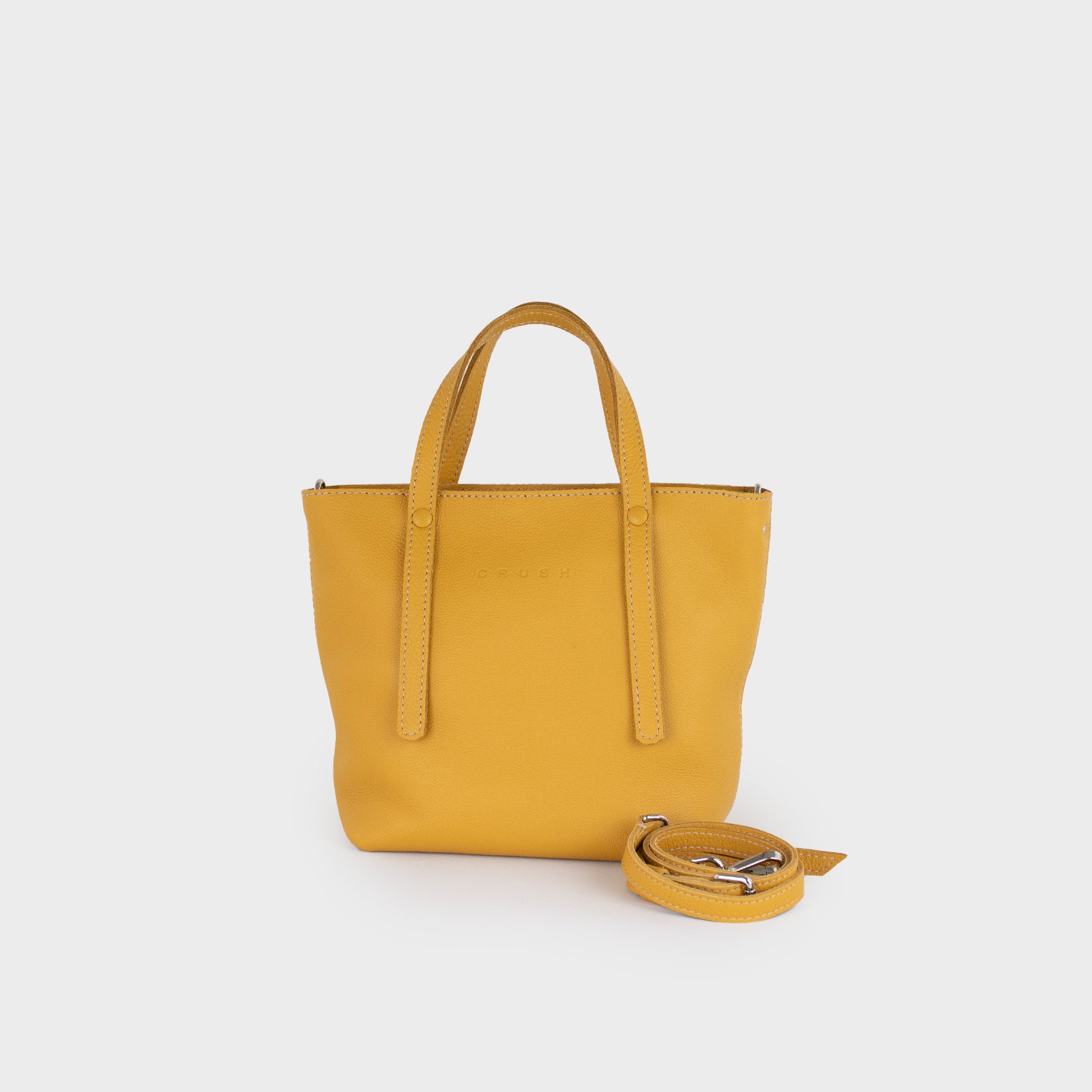 Leather Tote Bag Women Golden S - Jarana Syna