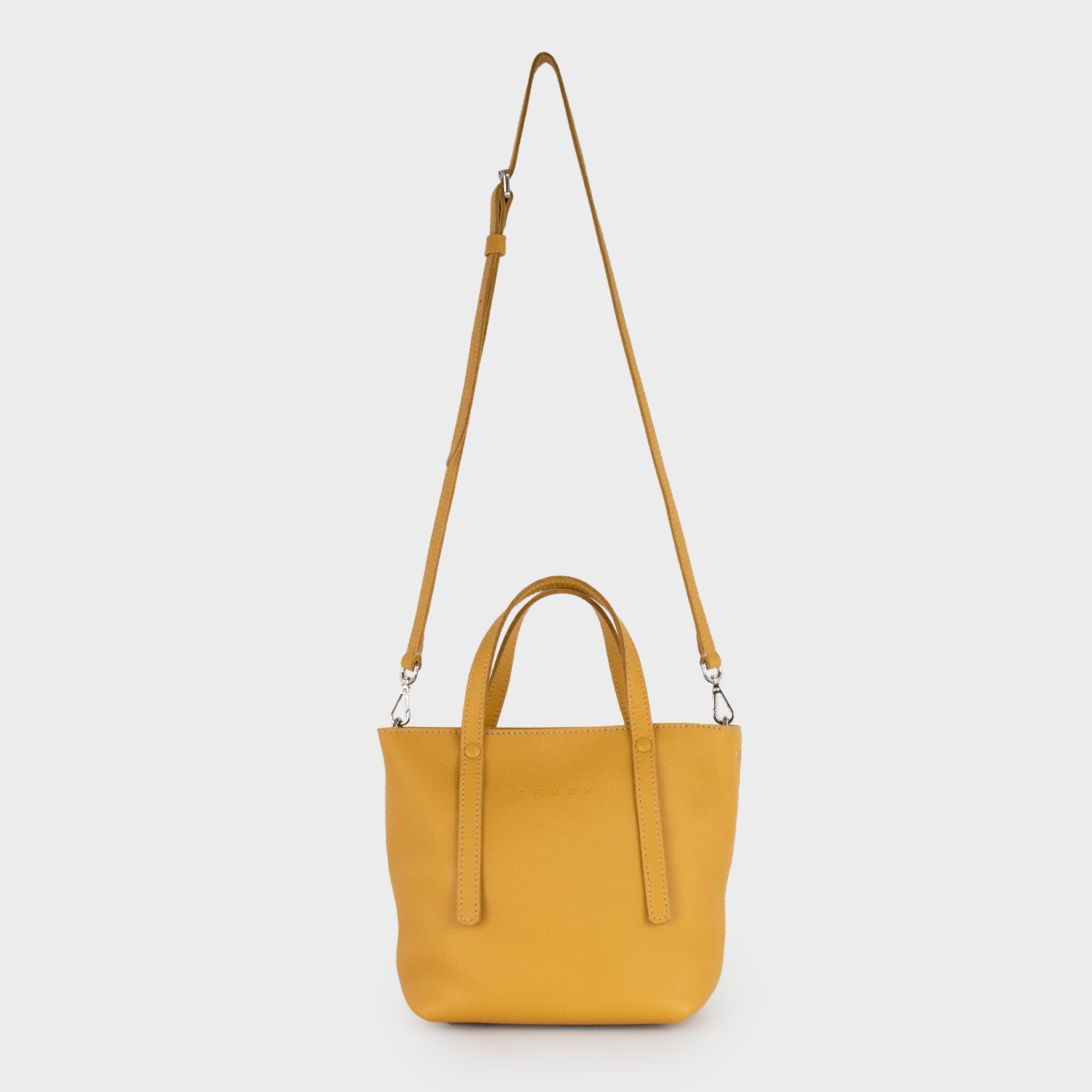 Leather Tote Bag Women Golden S - Jarana Syna